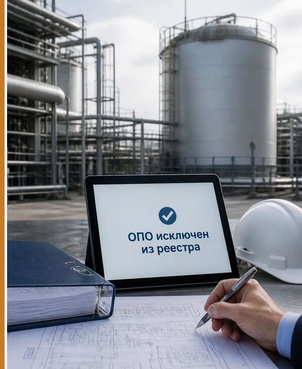 Исключение ОПО из госреестра в Ревде от 31737 р. | Авеста ОТиПБ