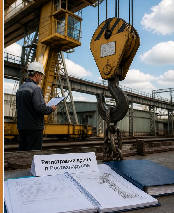 Регистрация крана в Ростехнадзоре в Ревде от 15869 р. | Авеста ОТиПБ
